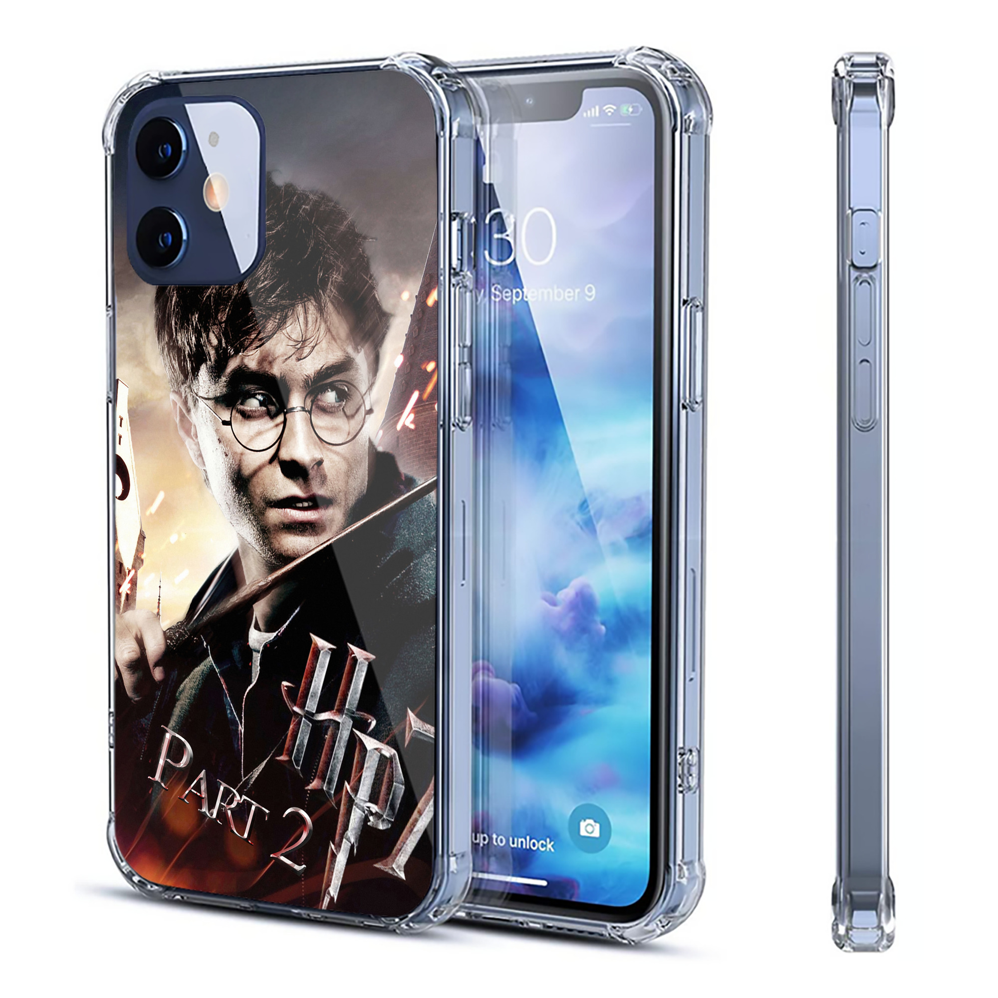 （画像用） Harry Potter ハリー・ポッターシリーズ 【iPhone 12シリーズ対応】透明スマホケース（クリアソフトケース）